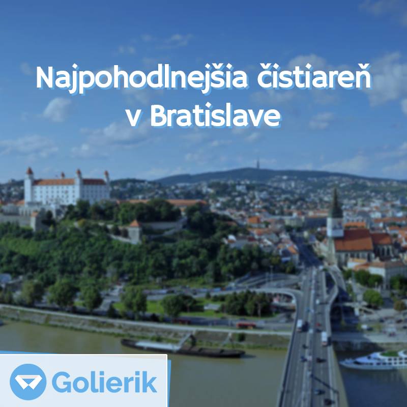 Najpohodlnejšia čistiareň v Bratislave